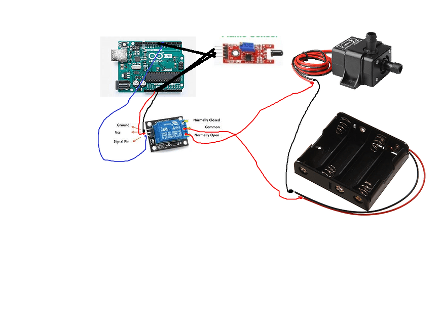 Automatic fire extinguisher Arduino Project Hub