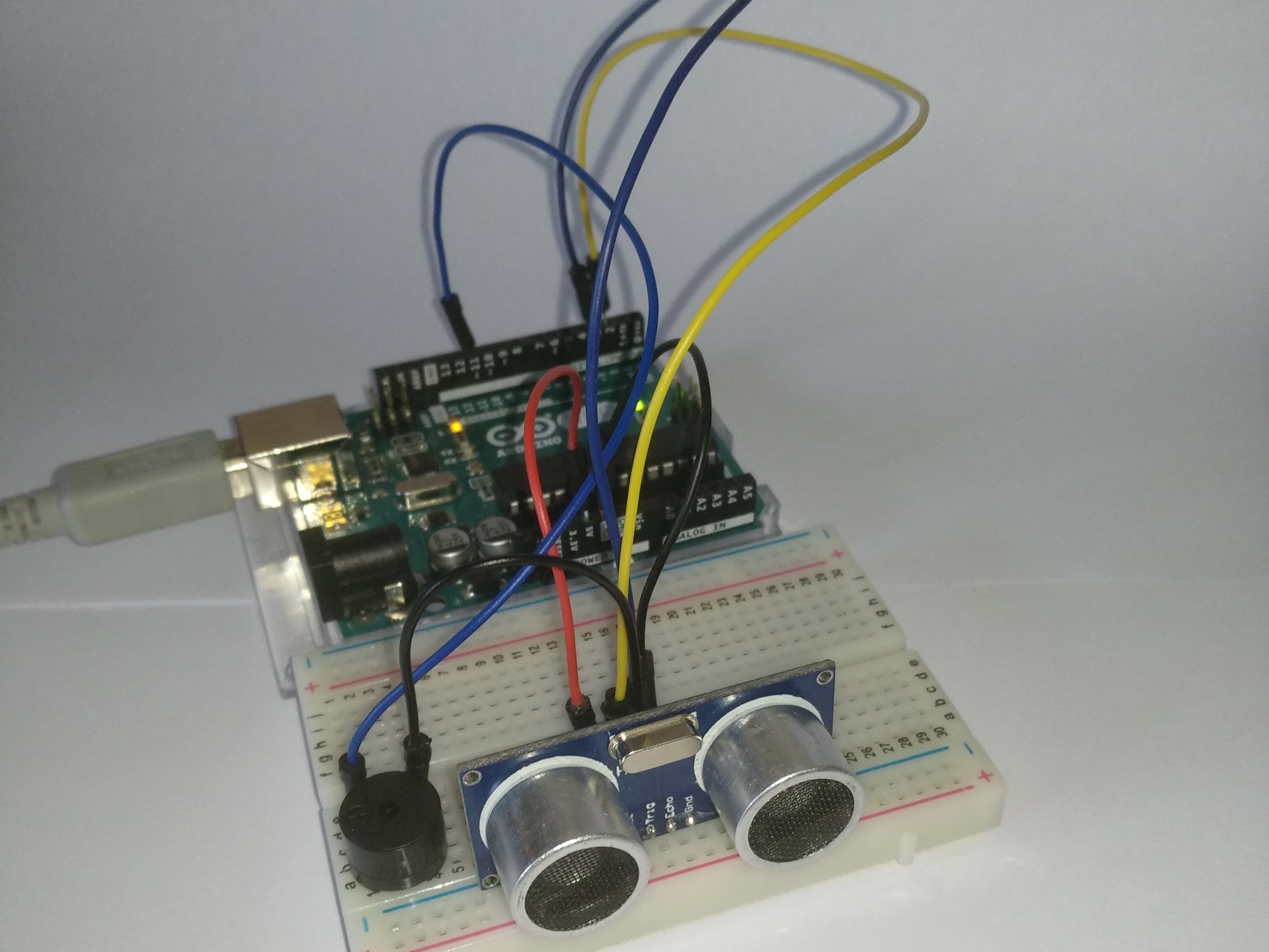 Parking sensor Arduino Project Hub