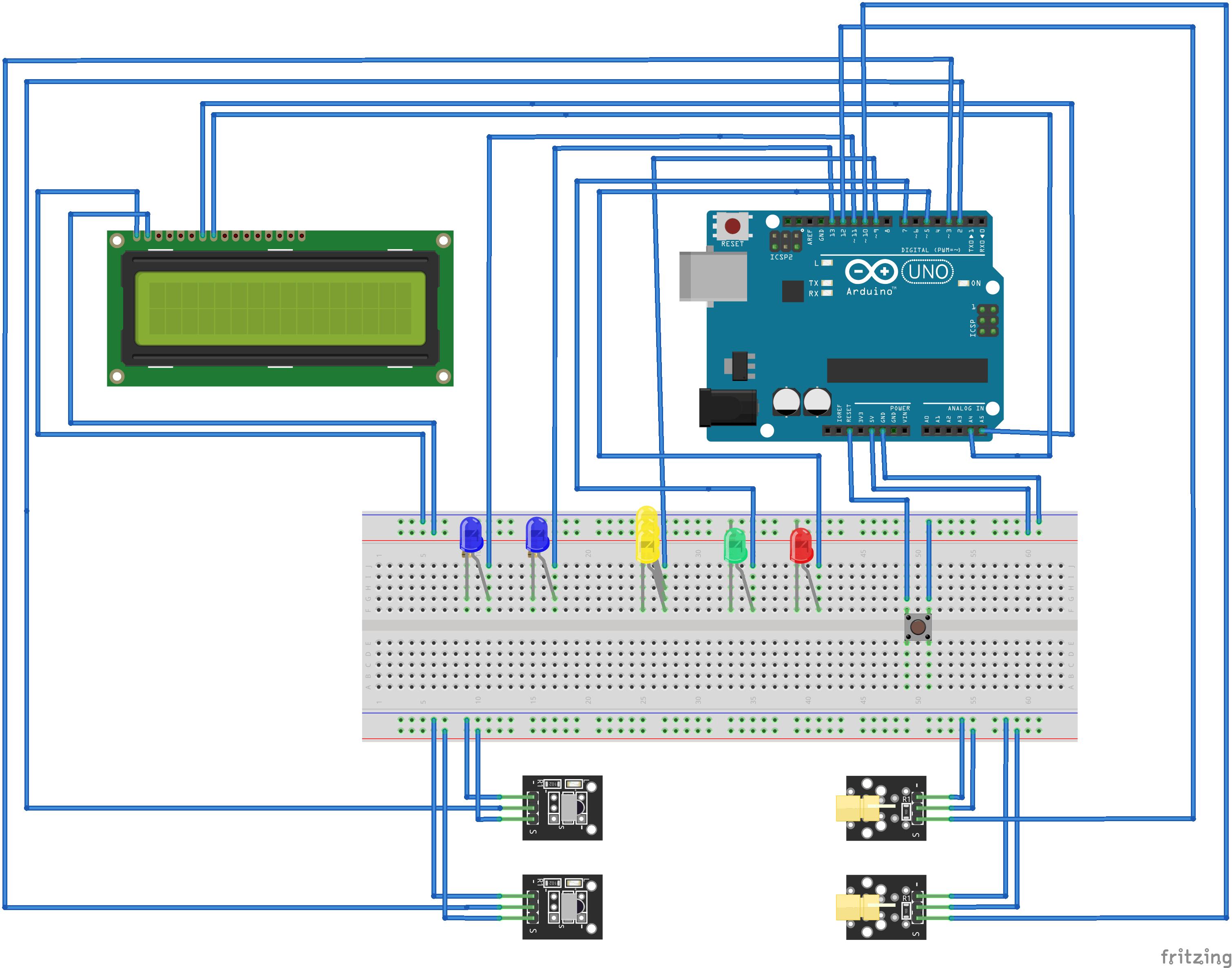 Dragster Racing Lights (Christmas tree) Arduino Project Hub