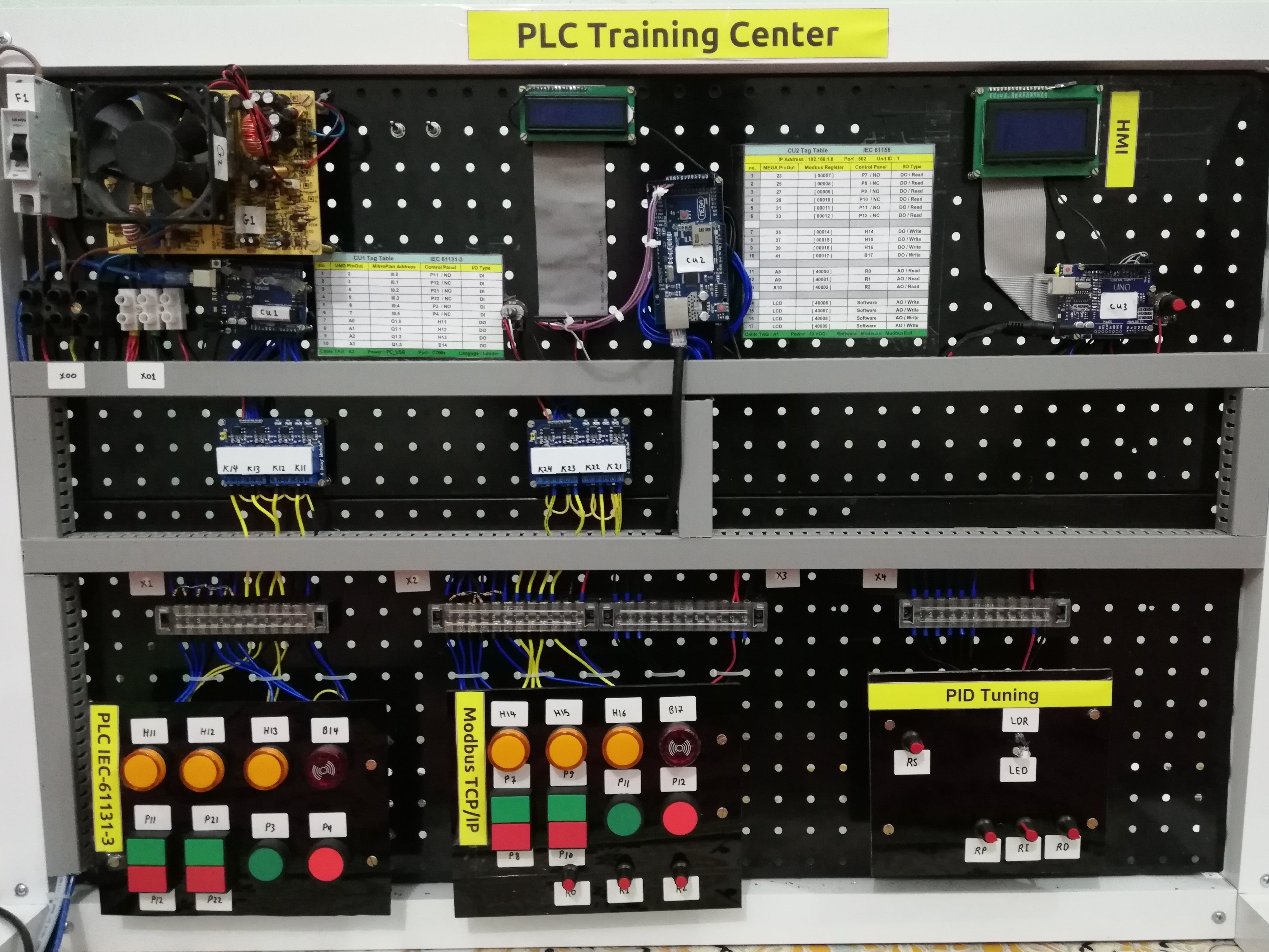 PLC Training Center Arduino Project Hub