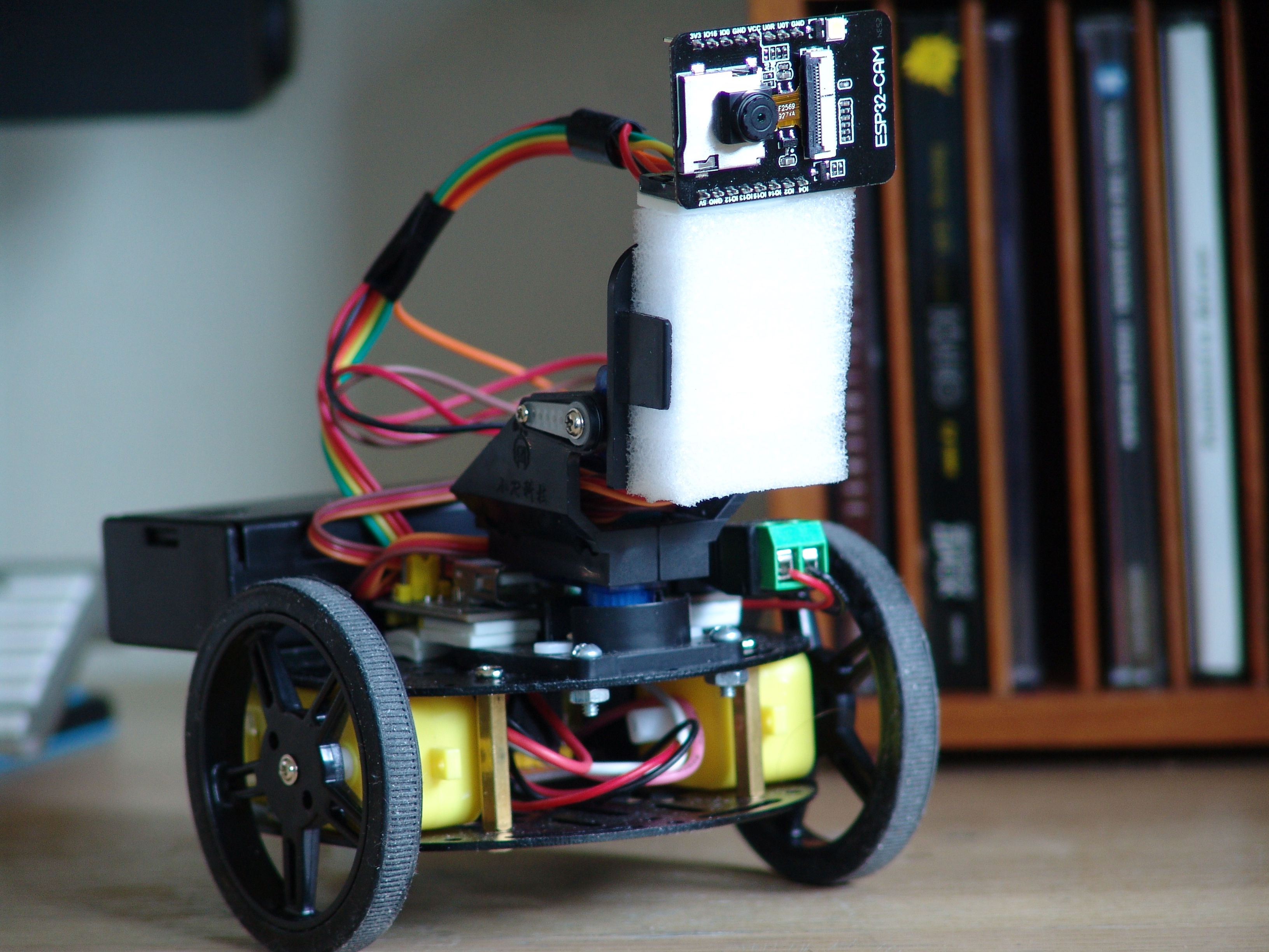 ESP32CAM Video Surveillance Robot Arduino Project Hub