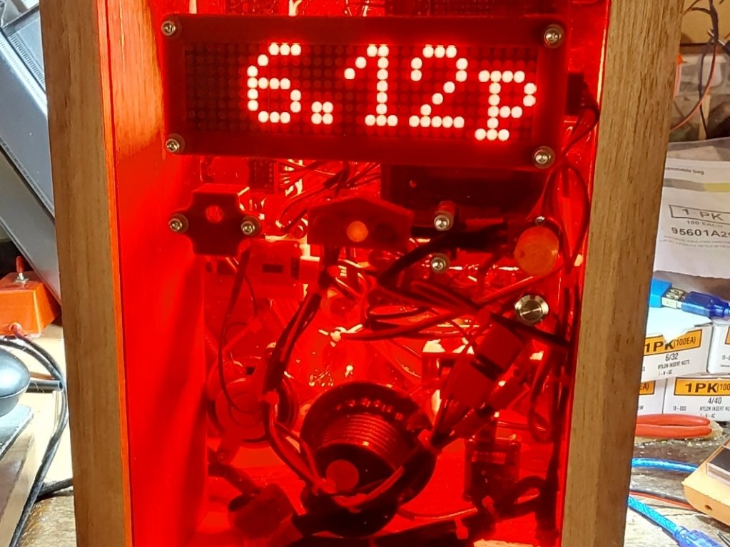 Talking alarm clock with 8x8x4 matrix display Arduino Project Hub