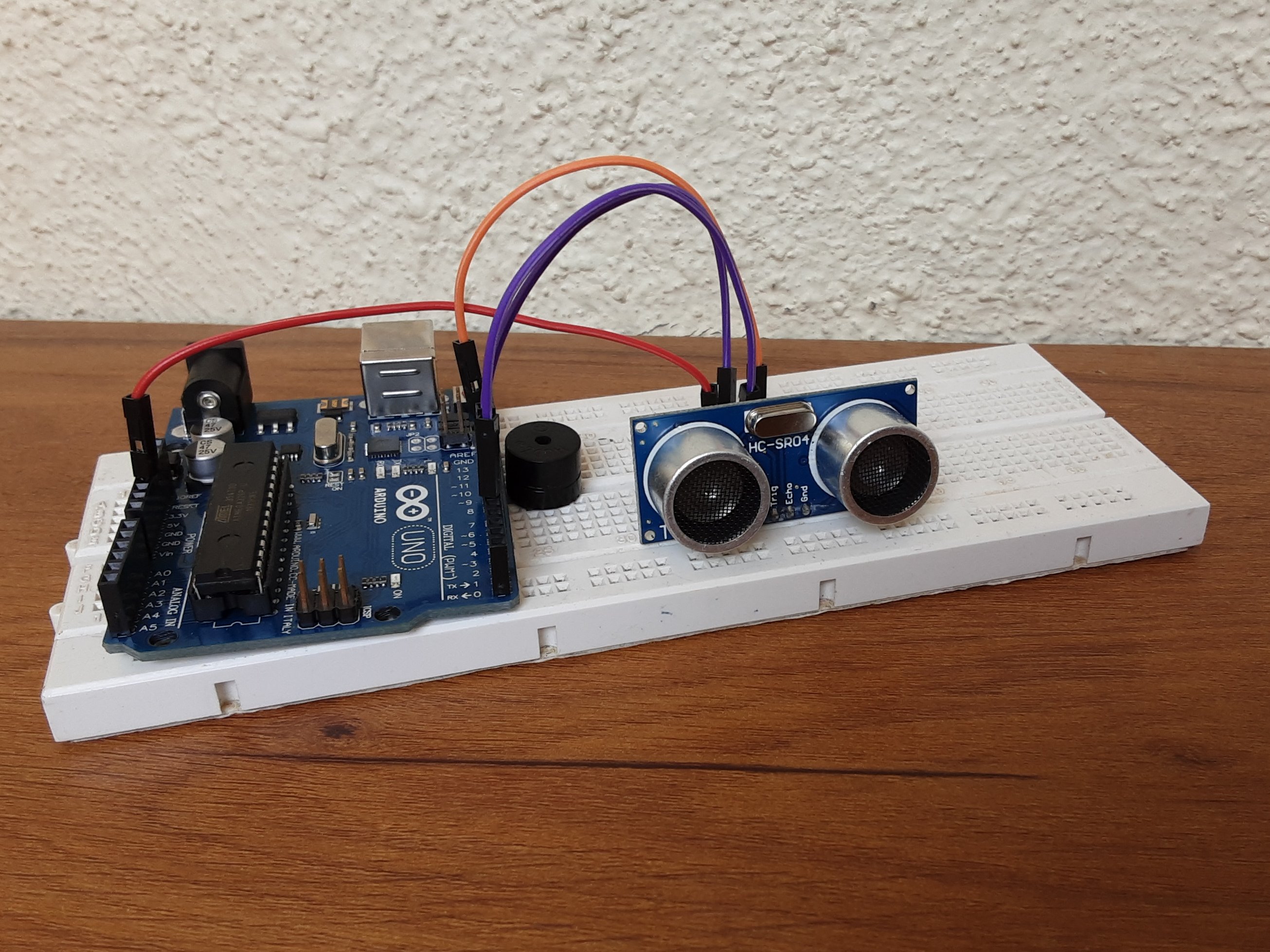 Ultrasonic security system Arduino Project Hub