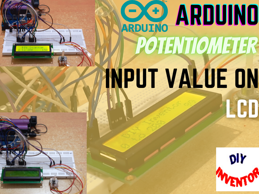 Arduino DIY Potentiometer Value Display on LCD 16x2 Arduino Project Hub