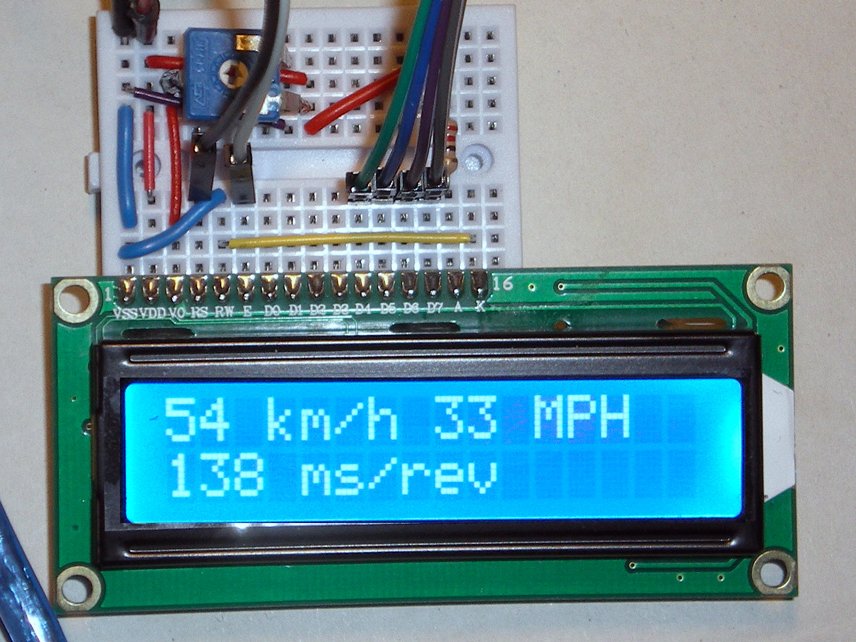 Arduino + LCD Display as a Bicycle Speedometer Arduino Project Hub