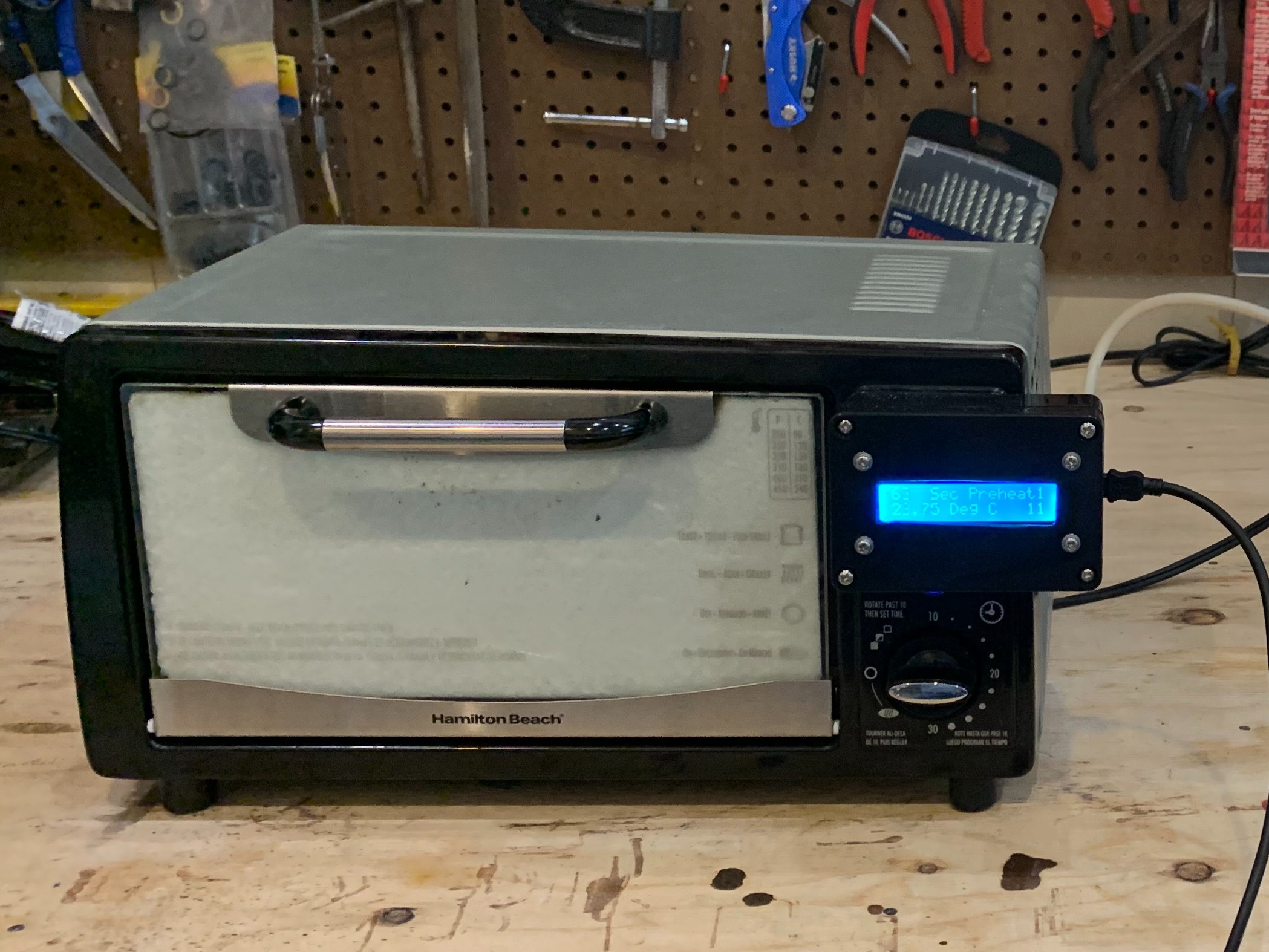 Toaster Oven Conversion to SMD Reflow Oven Arduino Project Hub