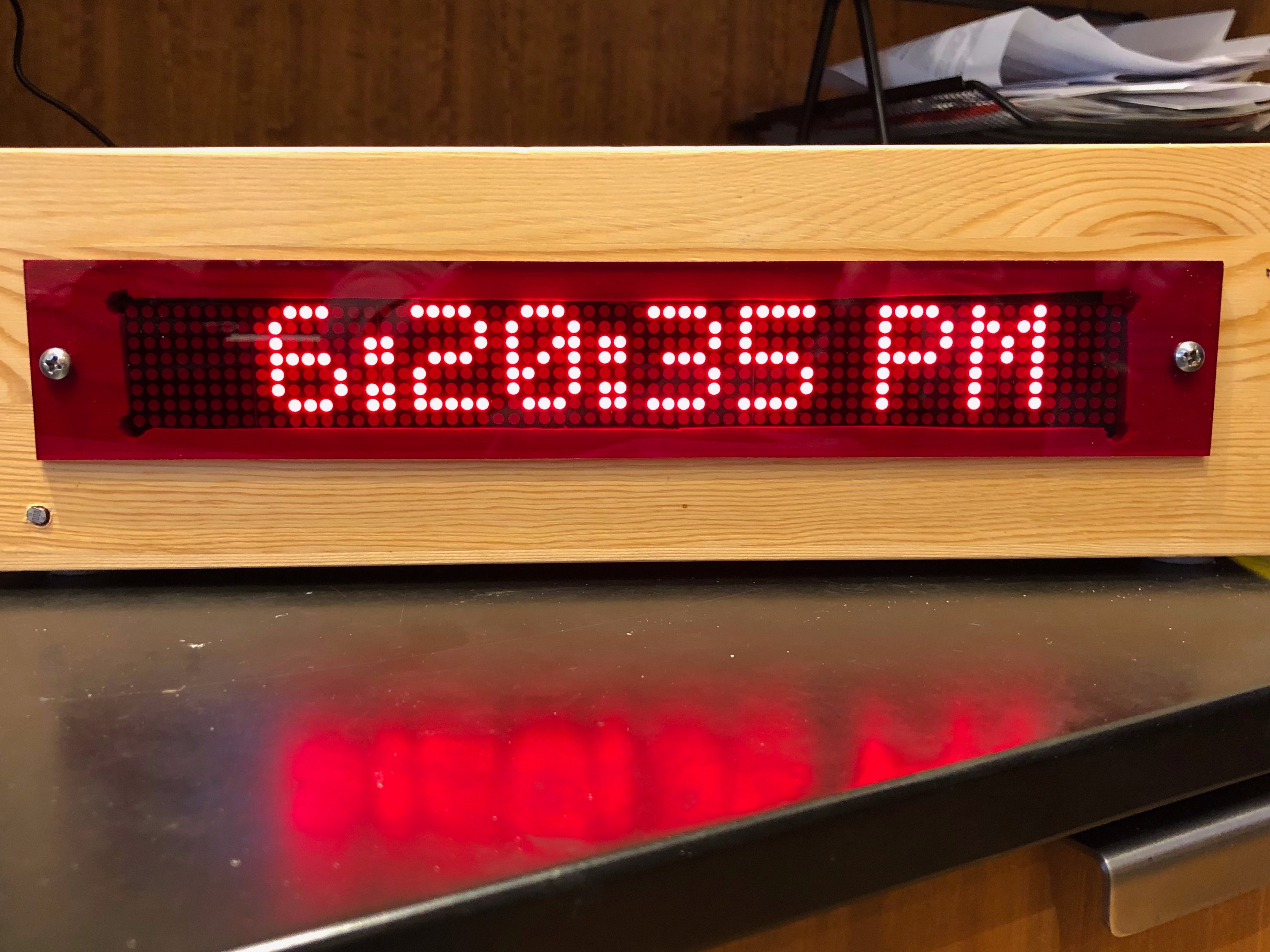 Chiming, Scrolling LED Matrix Clock Arduino Project Hub