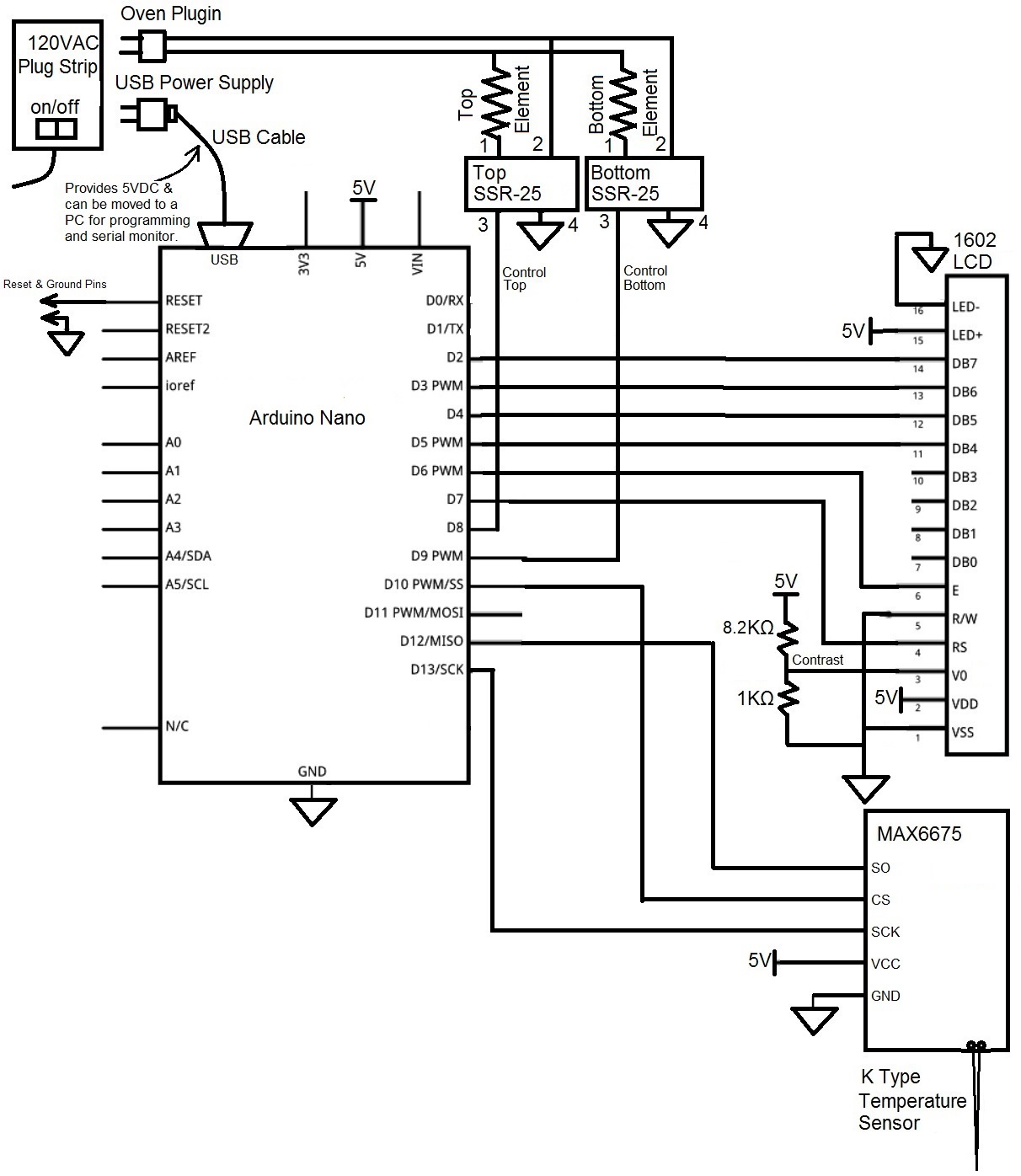 Toaster Oven Conversion to SMD Reflow Oven Arduino Project Hub