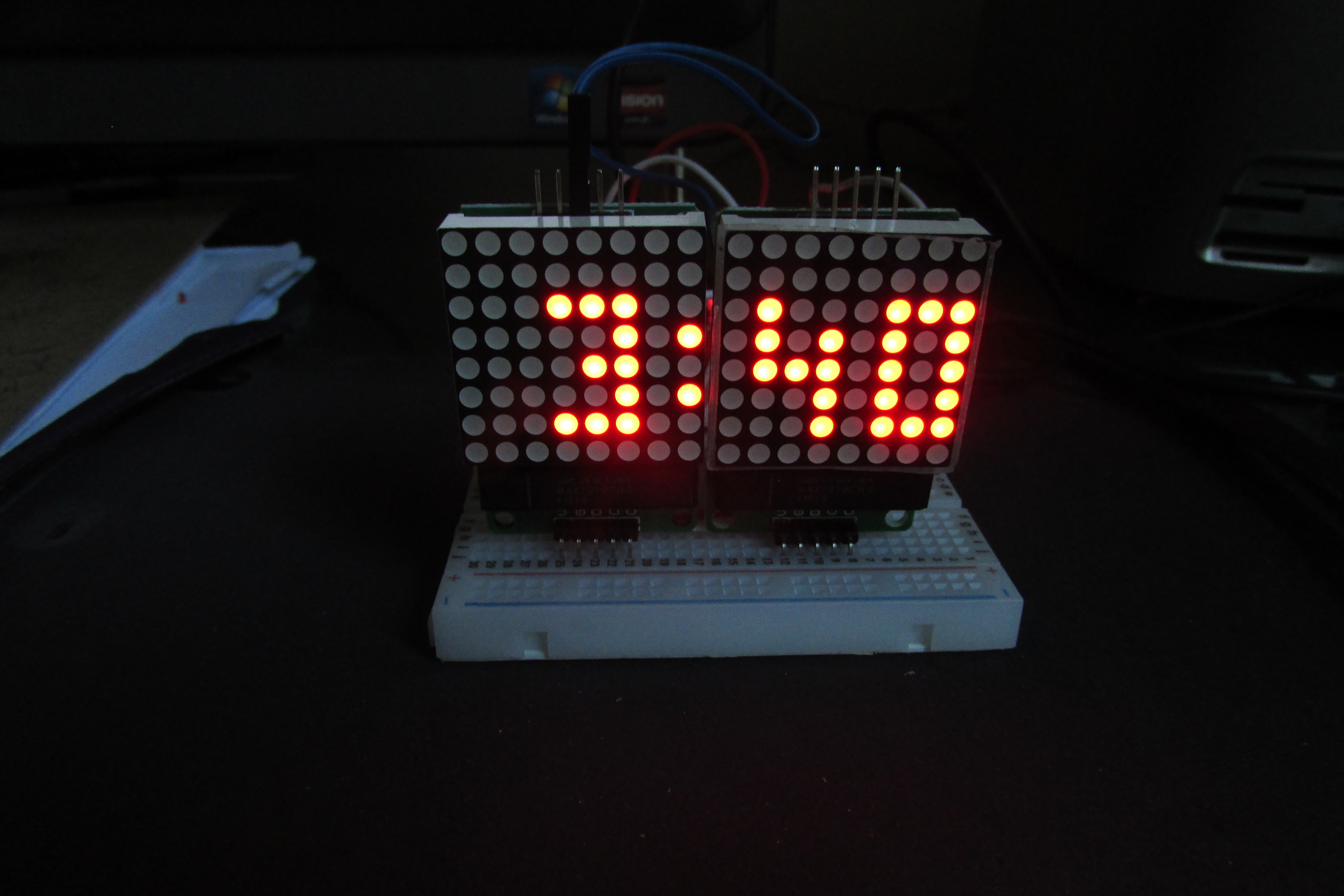 Arduino Cheap Minimal Parts Digital Clock Arduino Project Hub