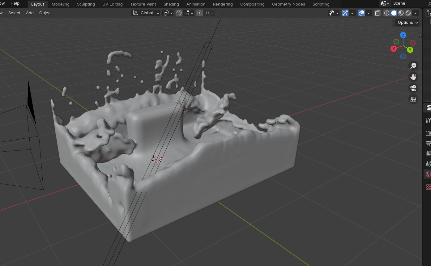 117329 Smoke Simulation from fluid domain Guide not showing in Solid