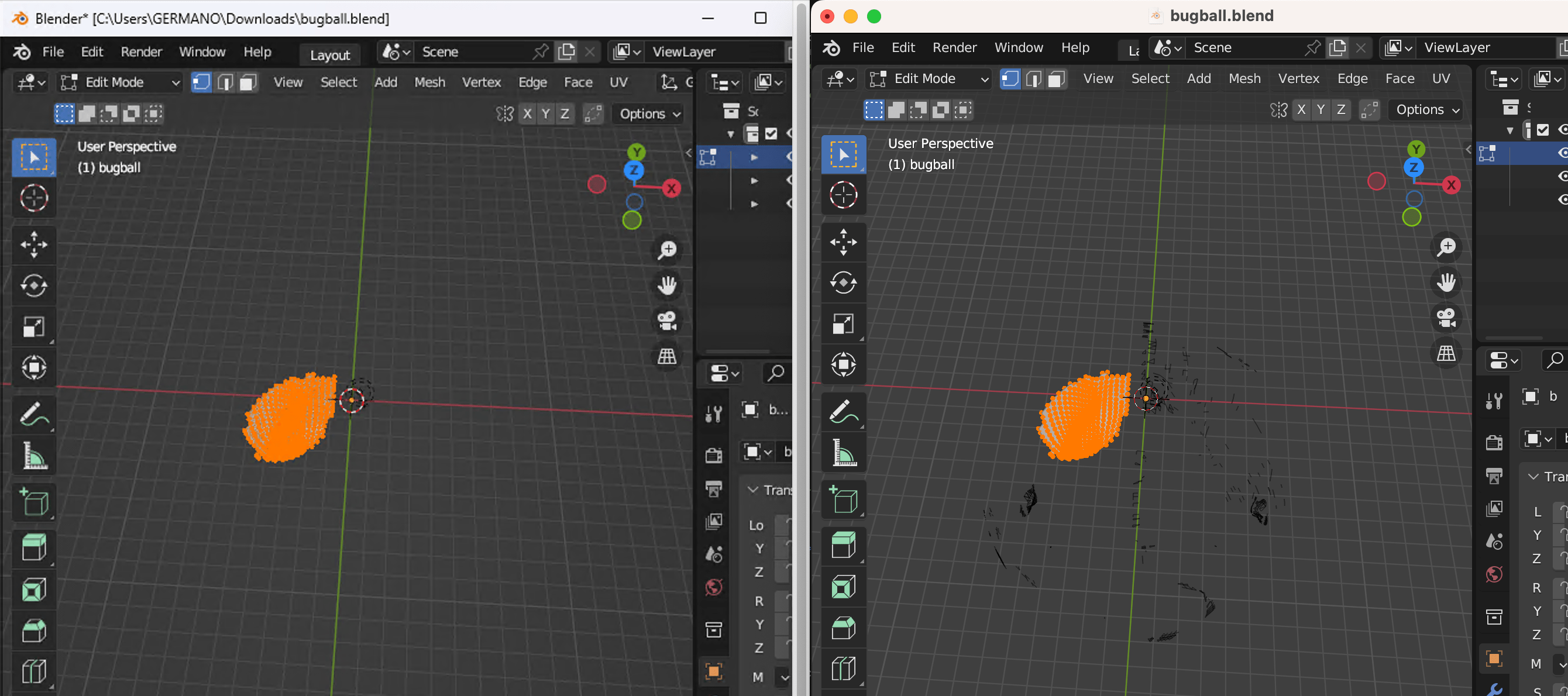 111992 Hiding faces on a specific mesh causes random hidden edges to display in place of non