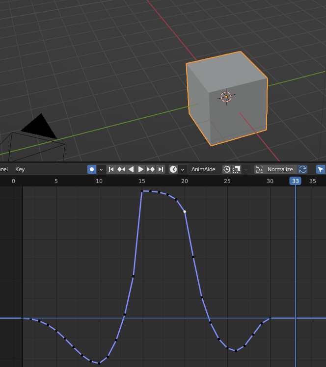 109528 Bake actions operator converting Fcurves to linear blender