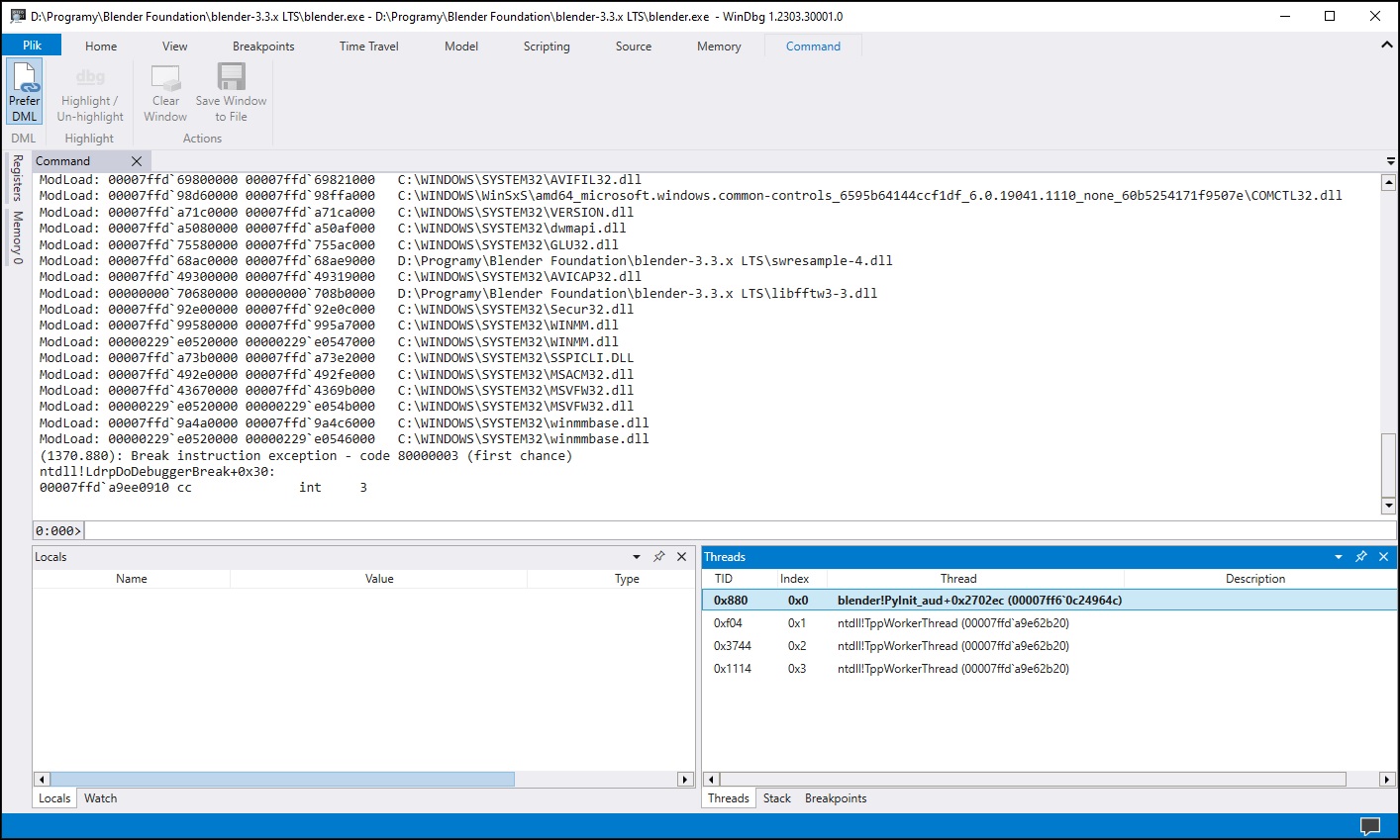 107485 Blender crashes on win10 blender Blender Projects