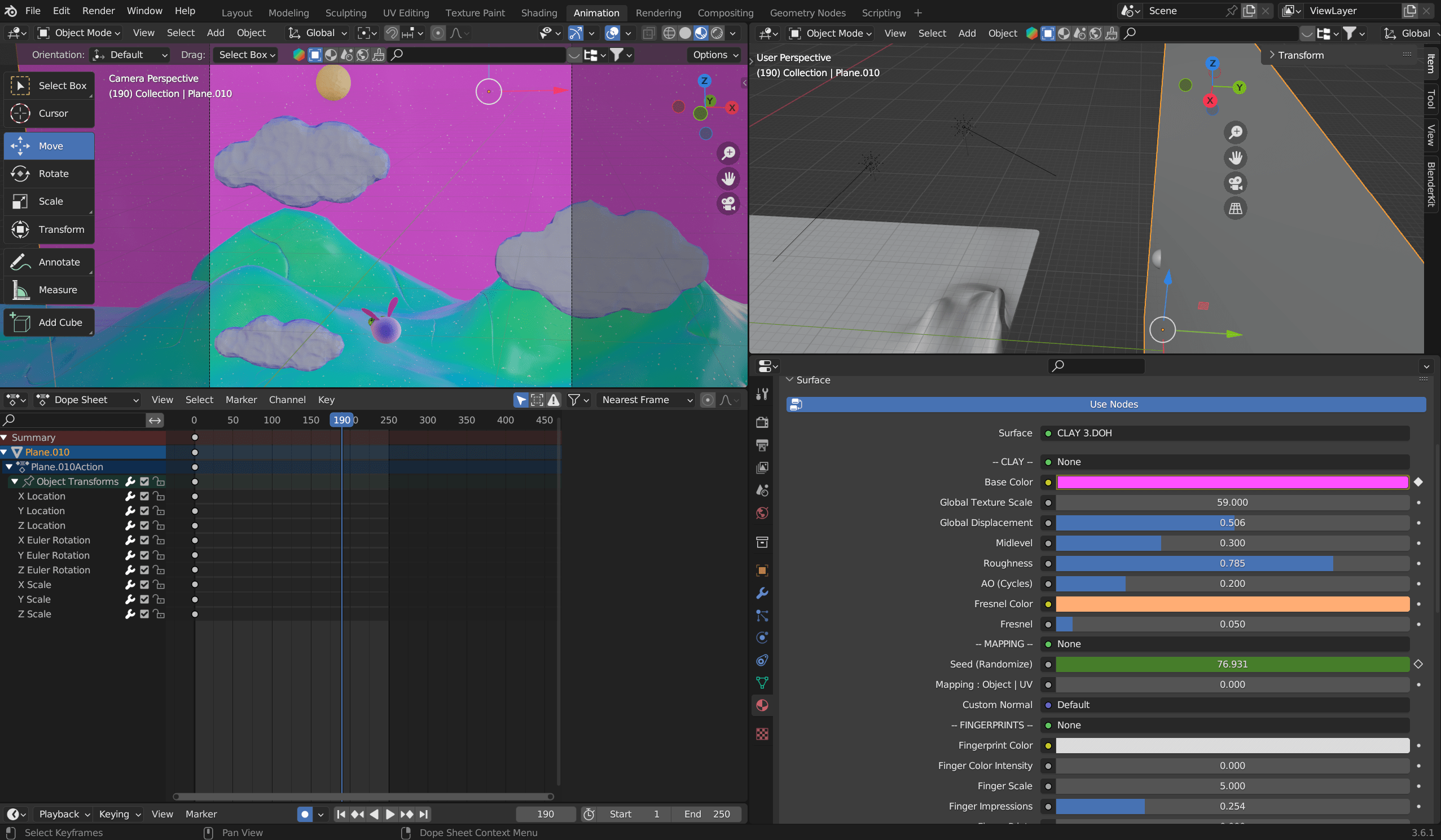 110860 keyframes do not show up in the timeline blender Blender