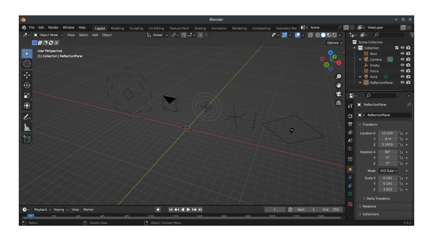 110382 Blender visualization for cameras lights etc breaks when