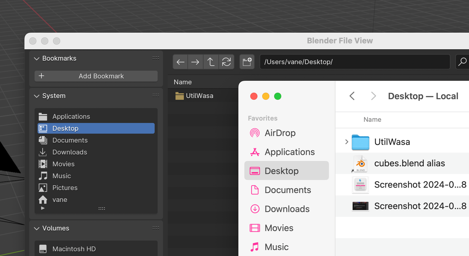112405 Blender File Browser Freezes if folder includes an not