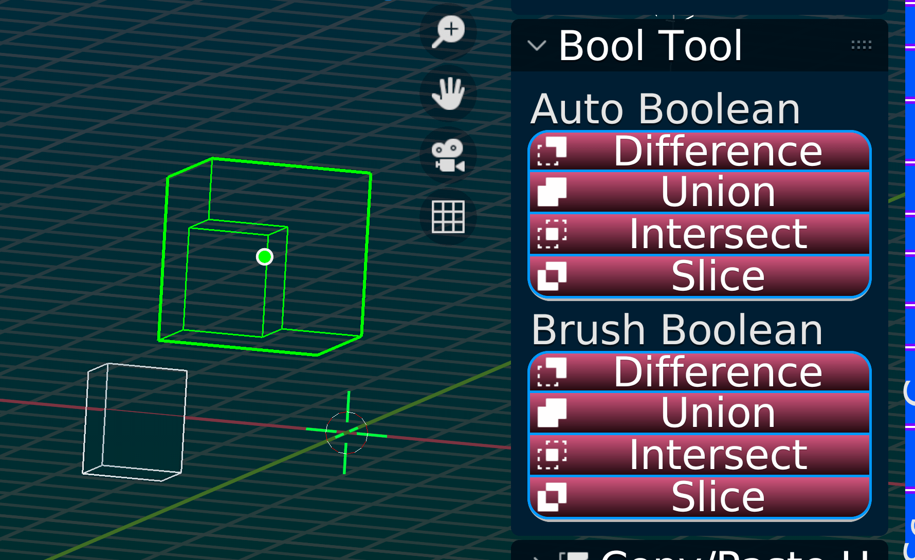 104533 Boolean Slice mistake. (Addons) blenderaddons Blender