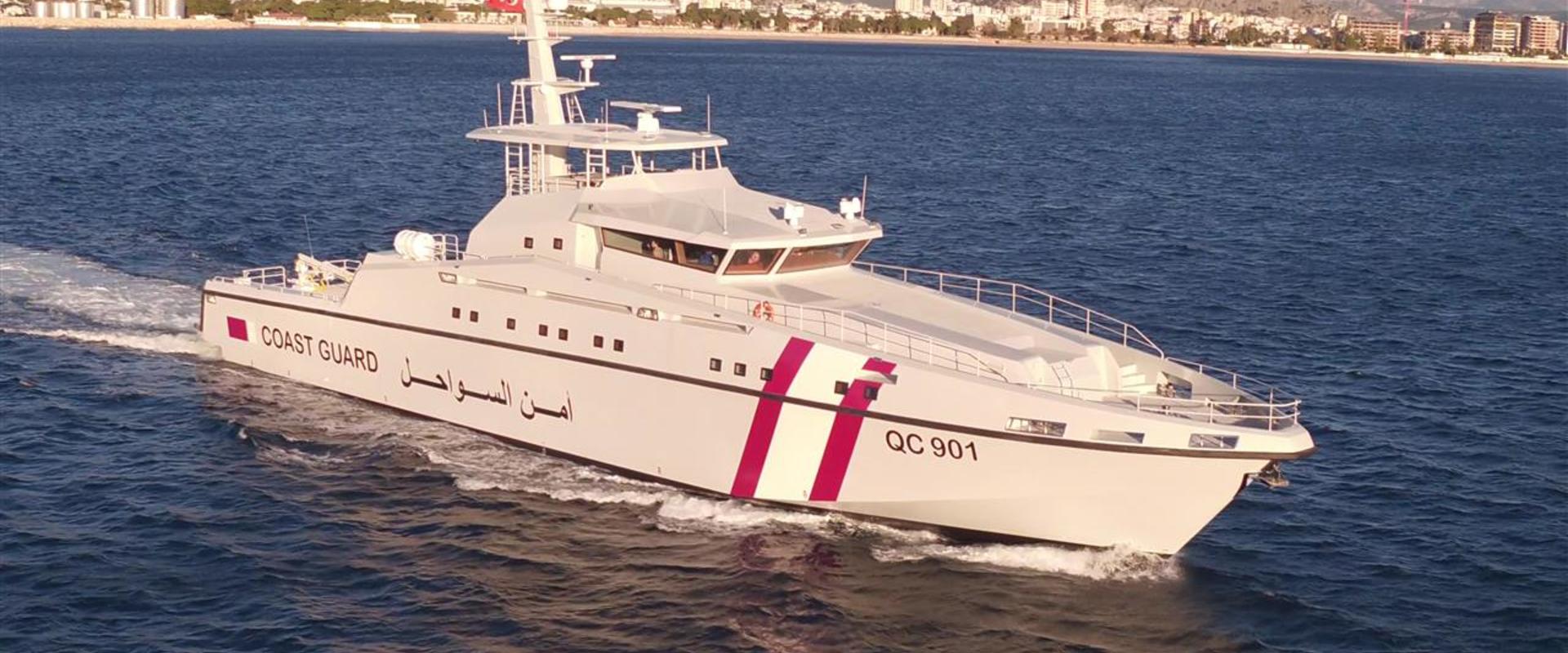 NG957 48m Qatar Patrol Boat Patrol Boat Designs by BMT