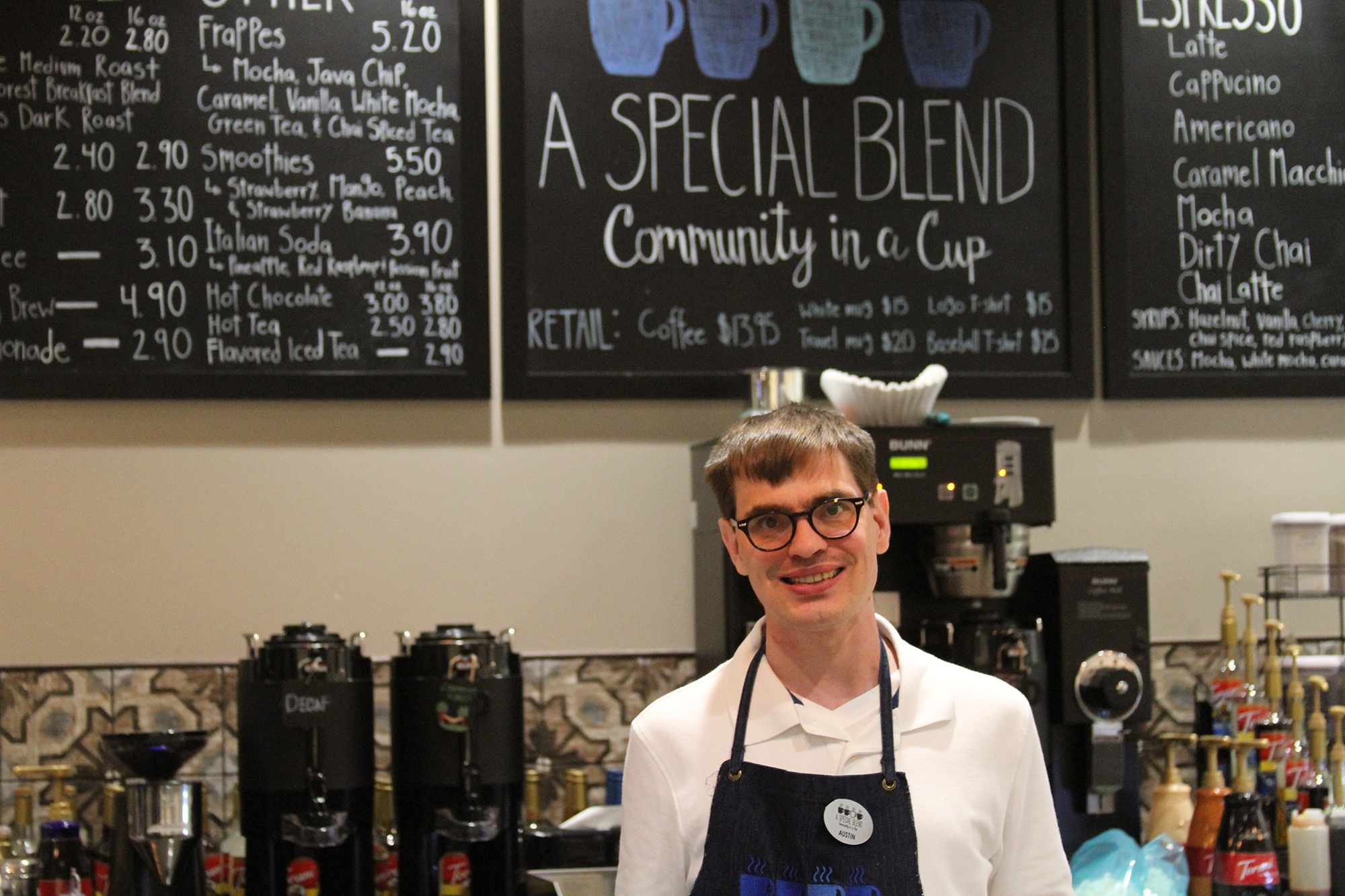 A Special Blend Coffee Shop Greensboro