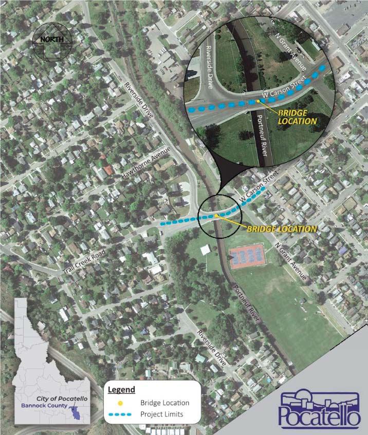 Carson Street Bridge Open House Pocatello Projects