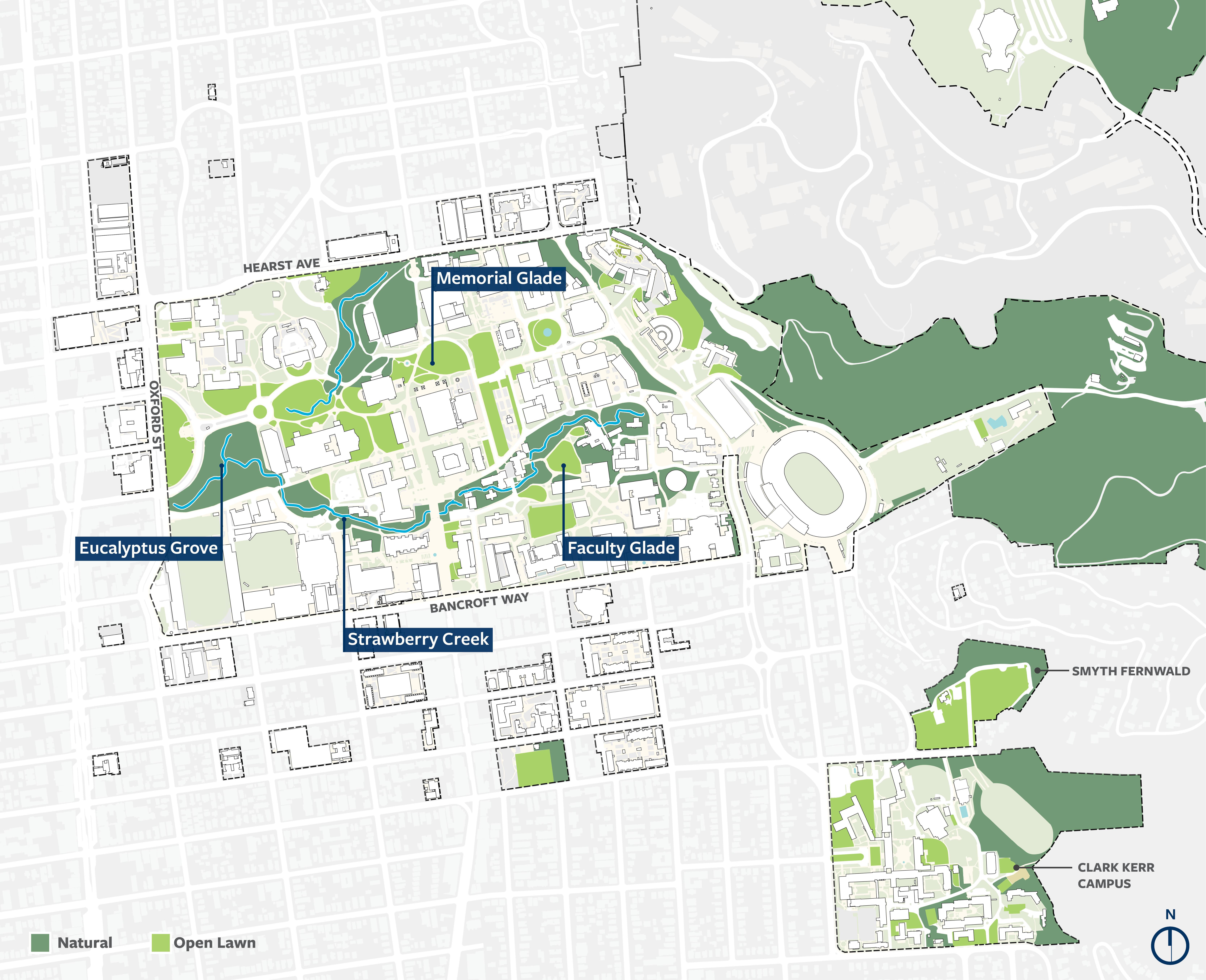 Clark Kerr Campus Map Uc Berkeley Virtual Open House