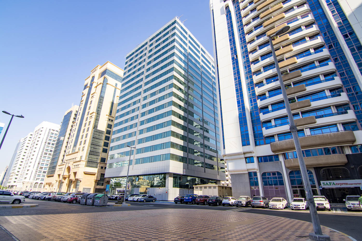 Brand new building in Abu Dhabi, Khalidiya Tower