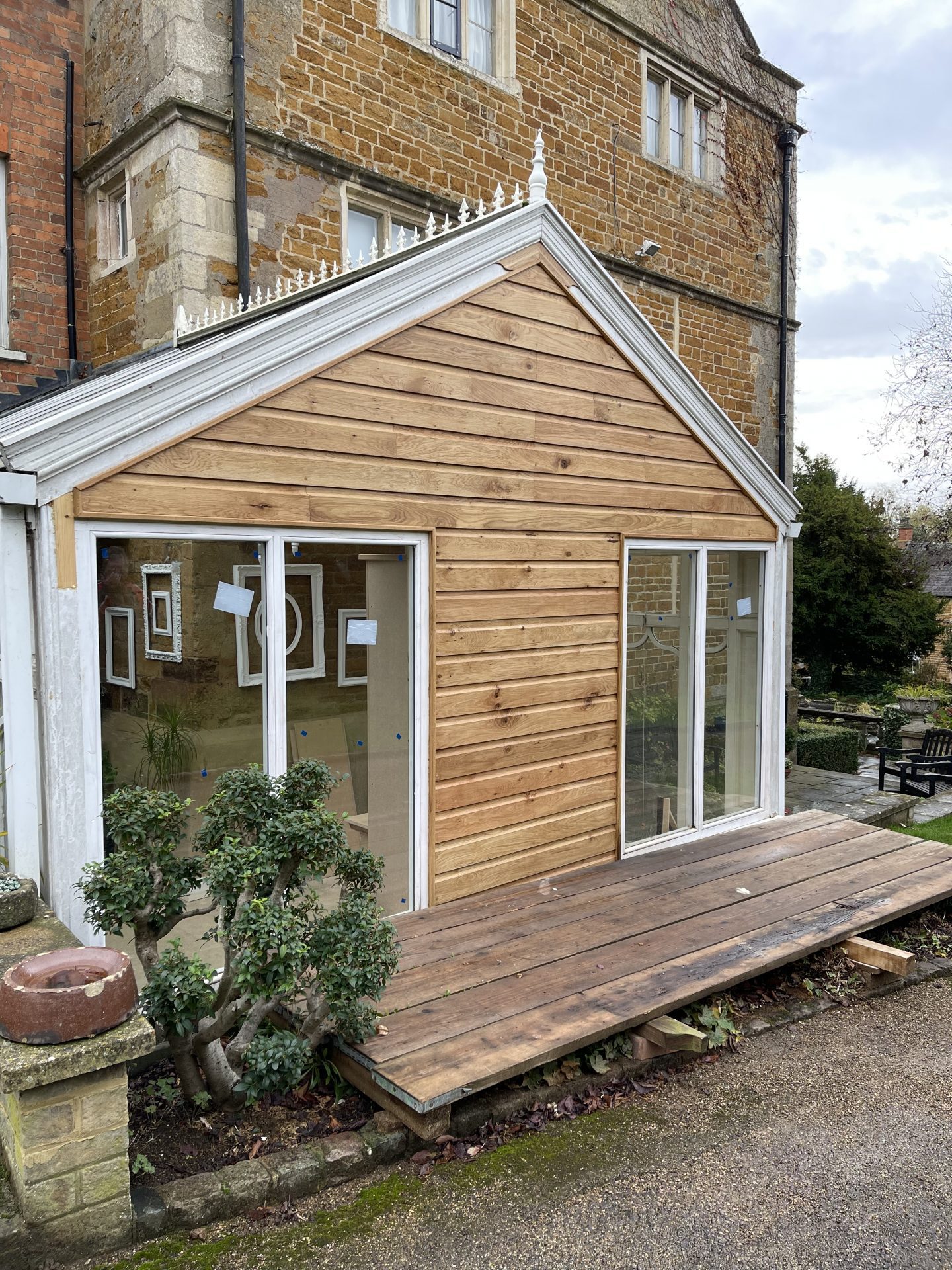 Air Dried Oak Shiplap Cladding UK Timber Projects Gallery
