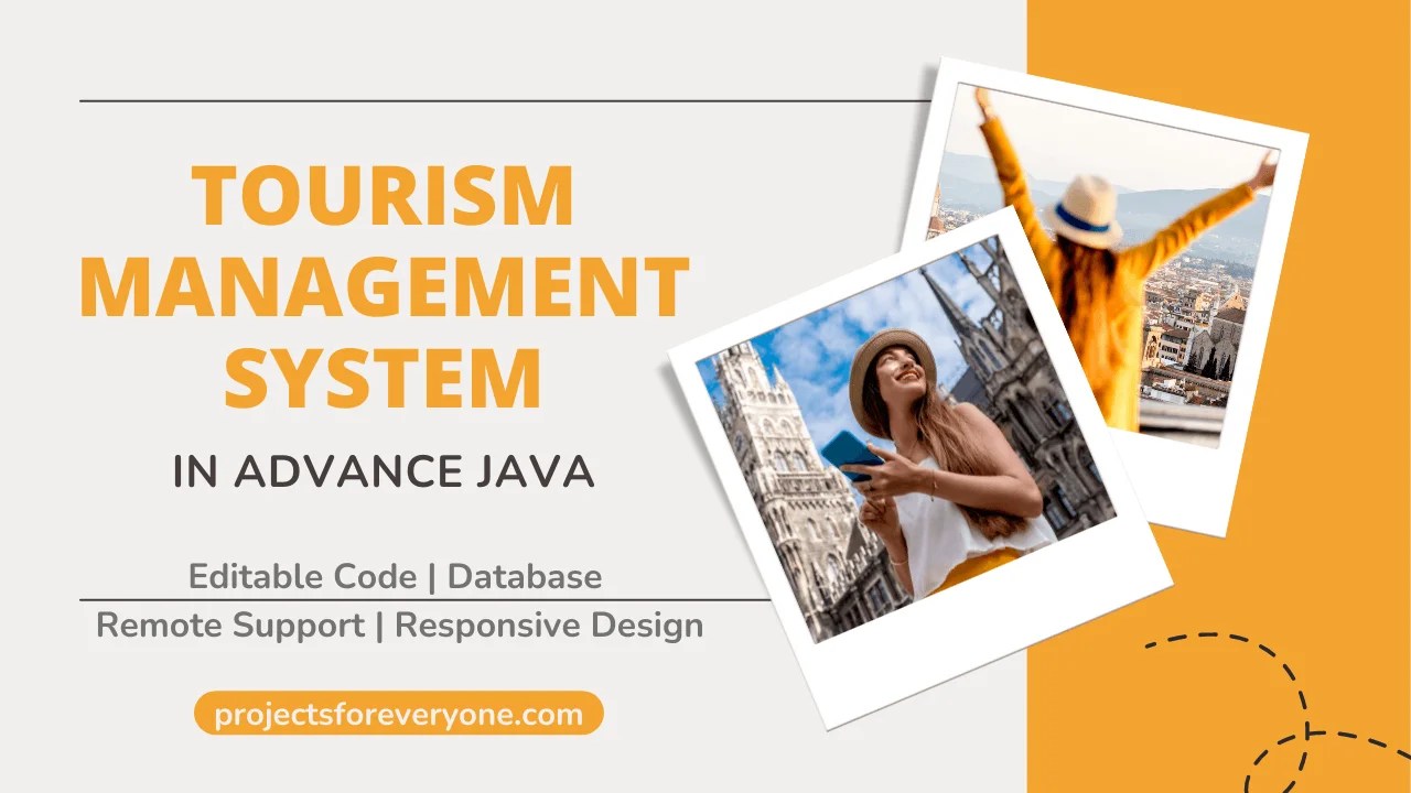 Tourism management system In Java