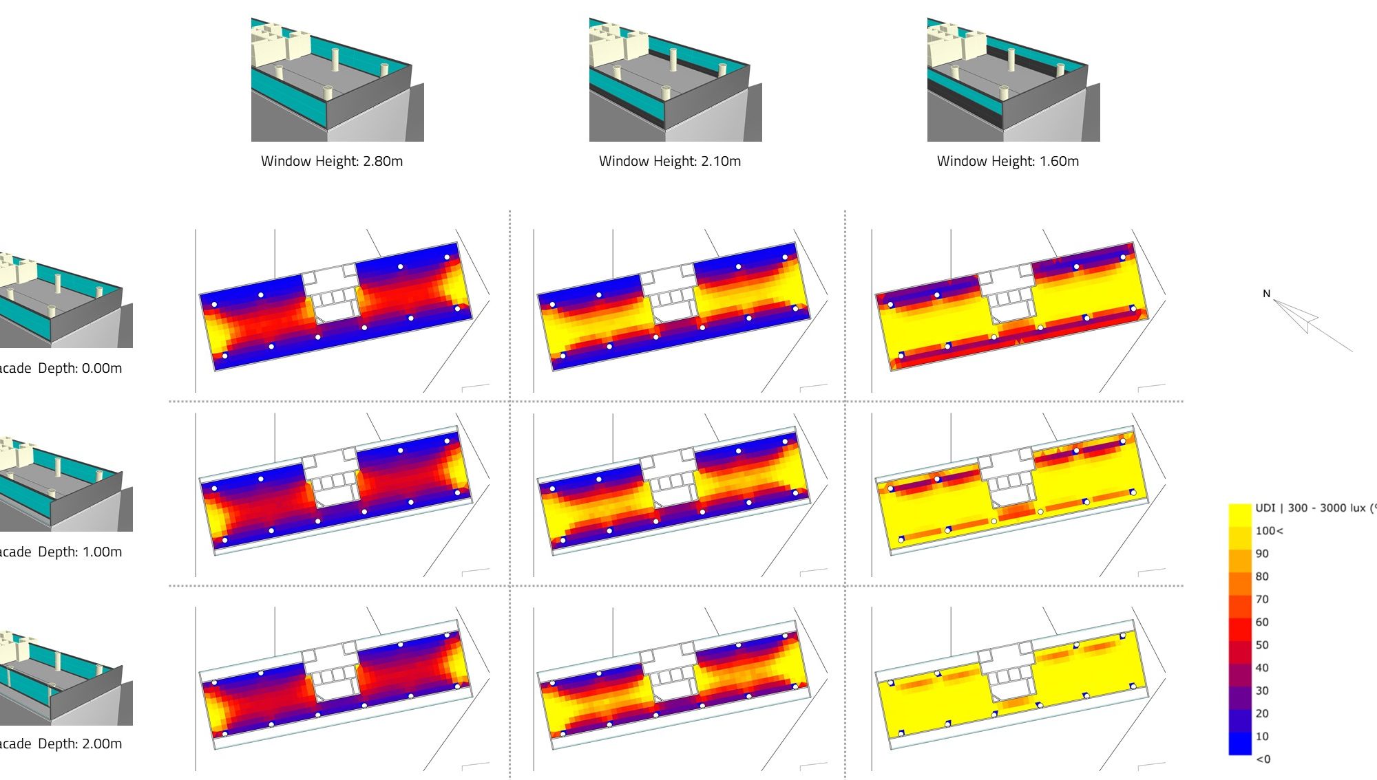Glazing Fraction/Window to Wall ratio Project Stasio
