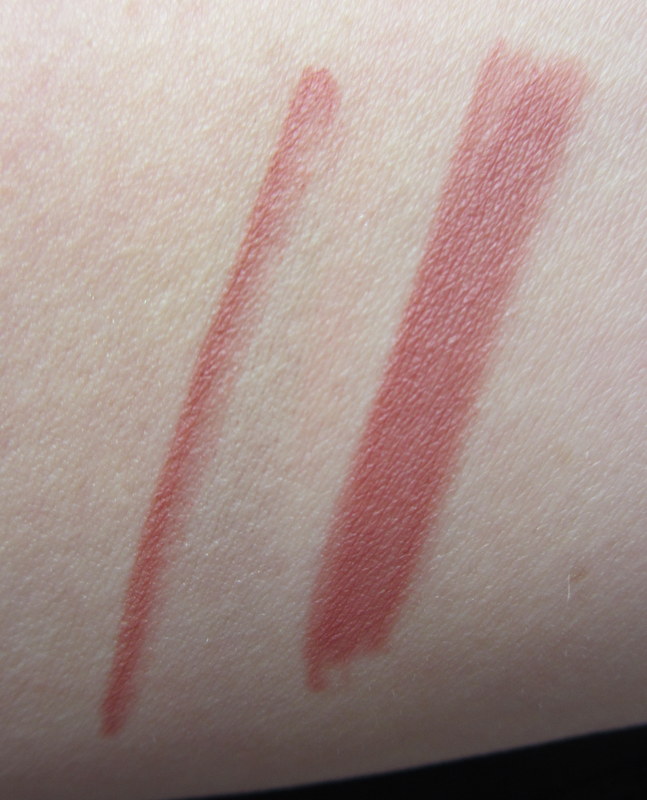 Jordana Tawny and Plush Plum Easyliner for Lips Review, Swatches