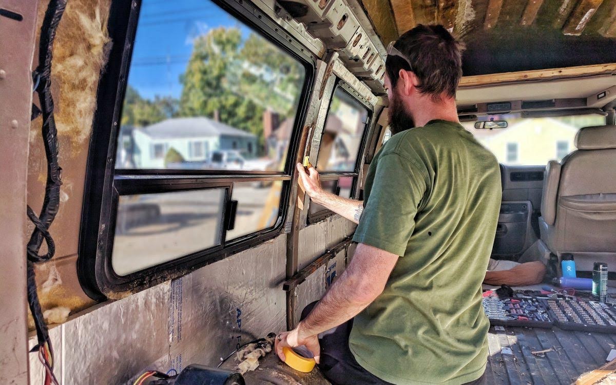 Insulation Project Van Life