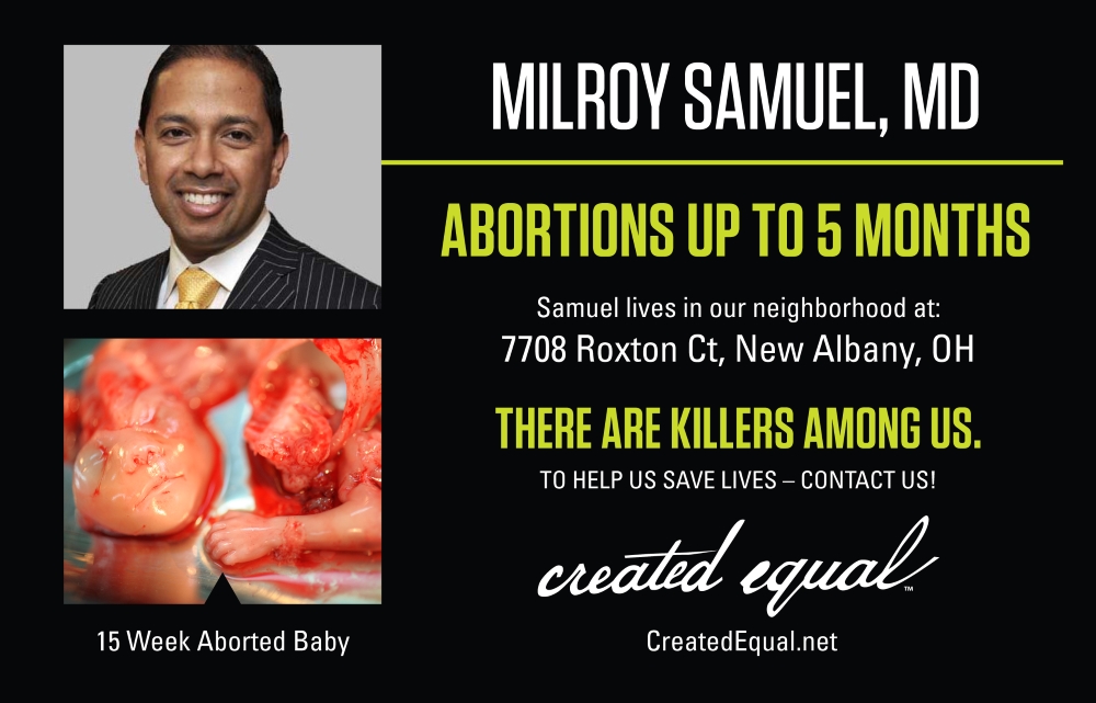 Abortionists Mervyn and Milroy Samuel PROJECT WEAK LINK