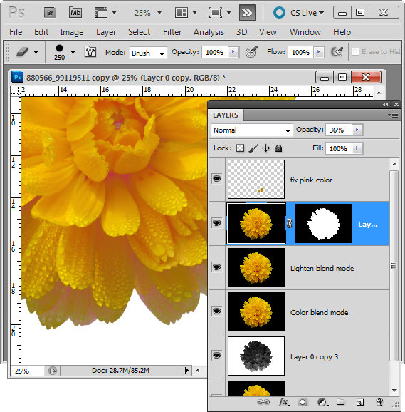 convert a black background to white «