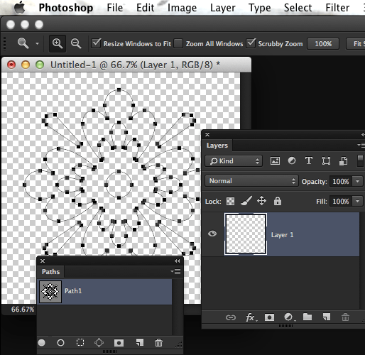 Convert a Shape to Path in «