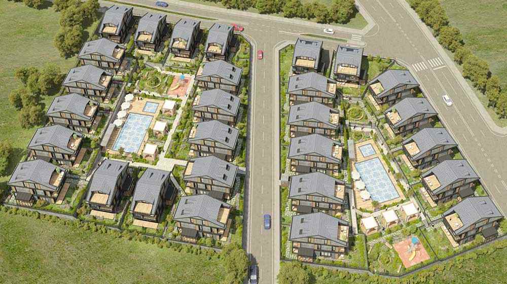 Büyükçekmece'nin Yükselen Değeri Aden Garden Villaları