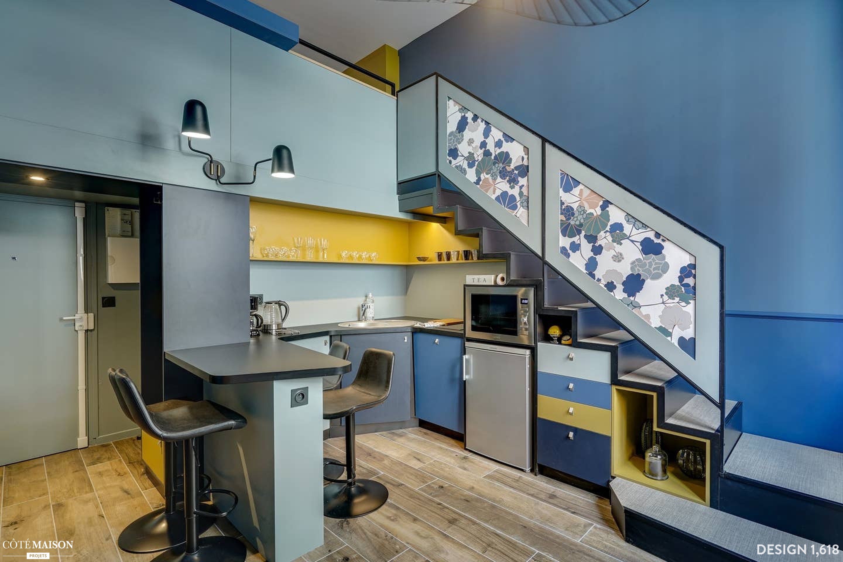 Projet Appartement Airbnb Villeurbanne, Design 1,618 Côté Maison