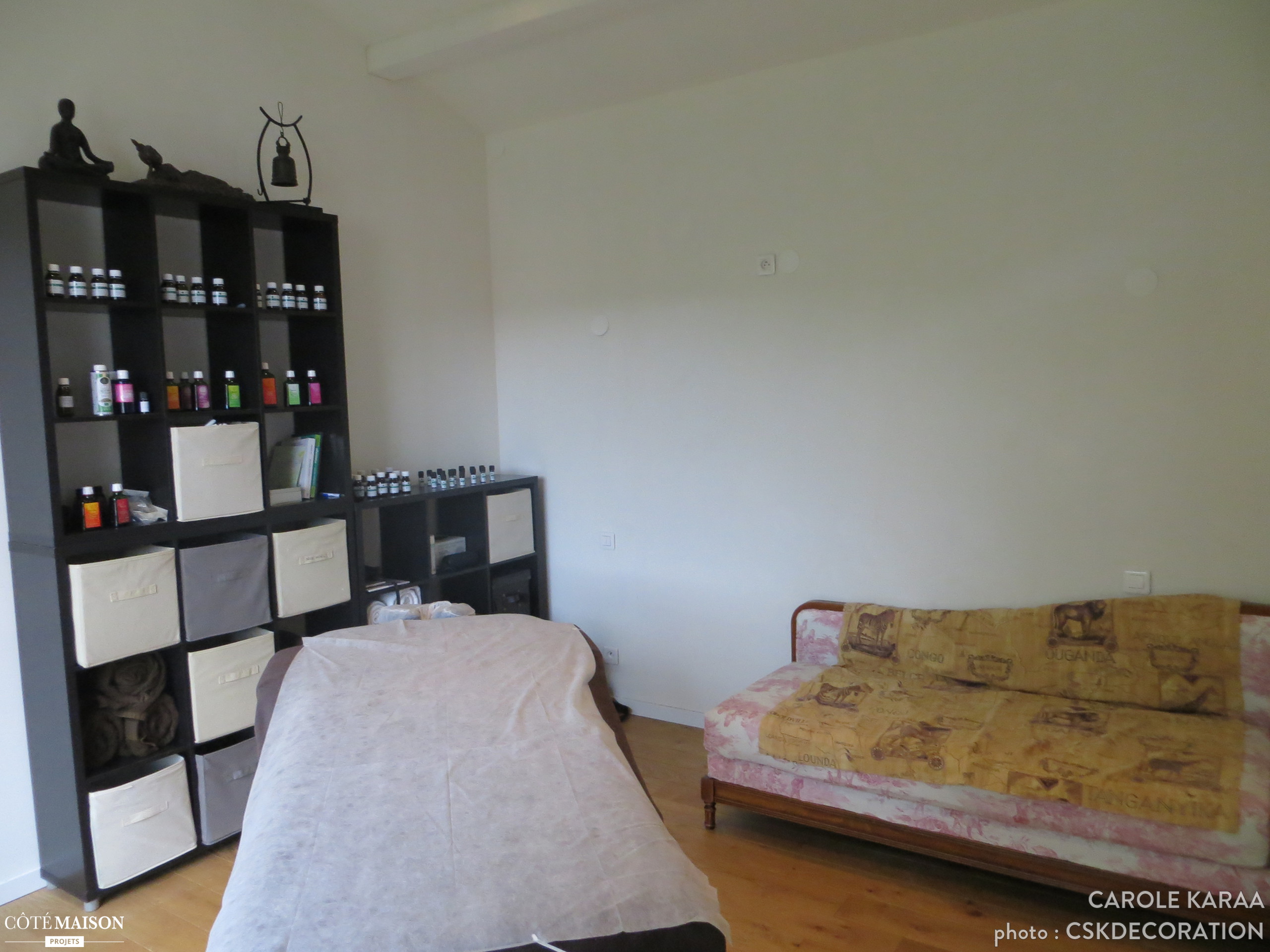 de massage, Carole Karaa Côté Maison