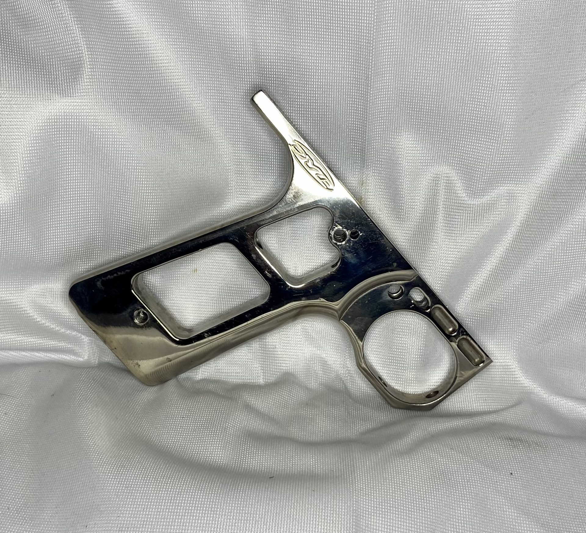 Dye Slide Trigger Frame In Chrome Prokiller Paintball Autococker