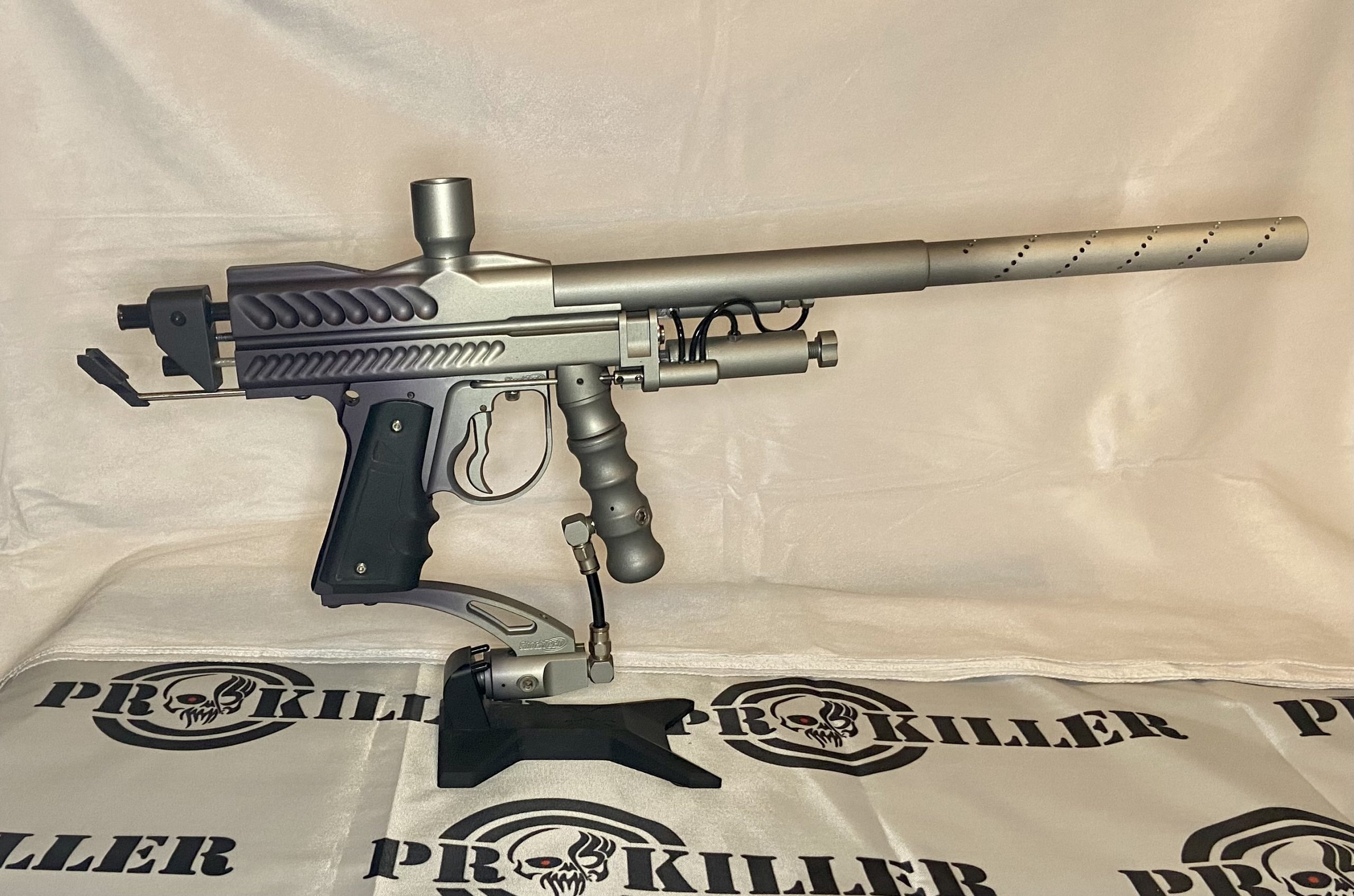 Fireball Mountain Custom Teardrop Autococker In Dust BlackGreyFade