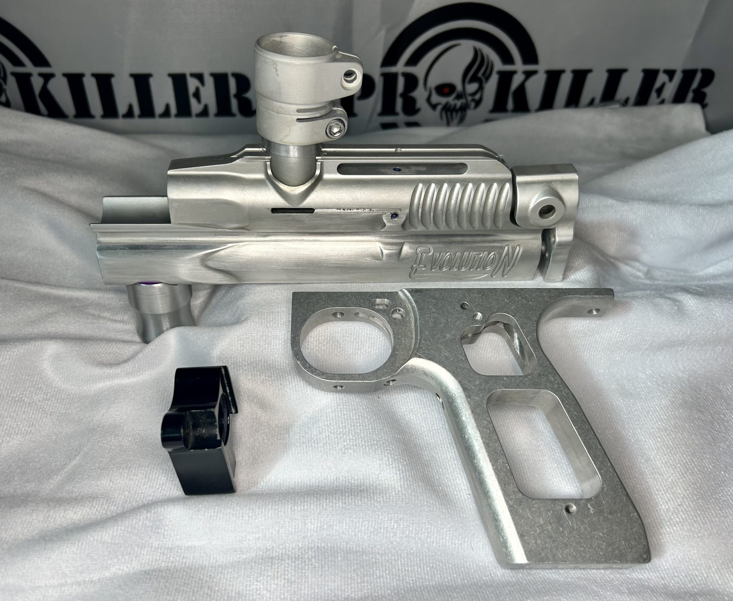 2k Evolution Autococker Body Kit In Raw Prokiller Paintball