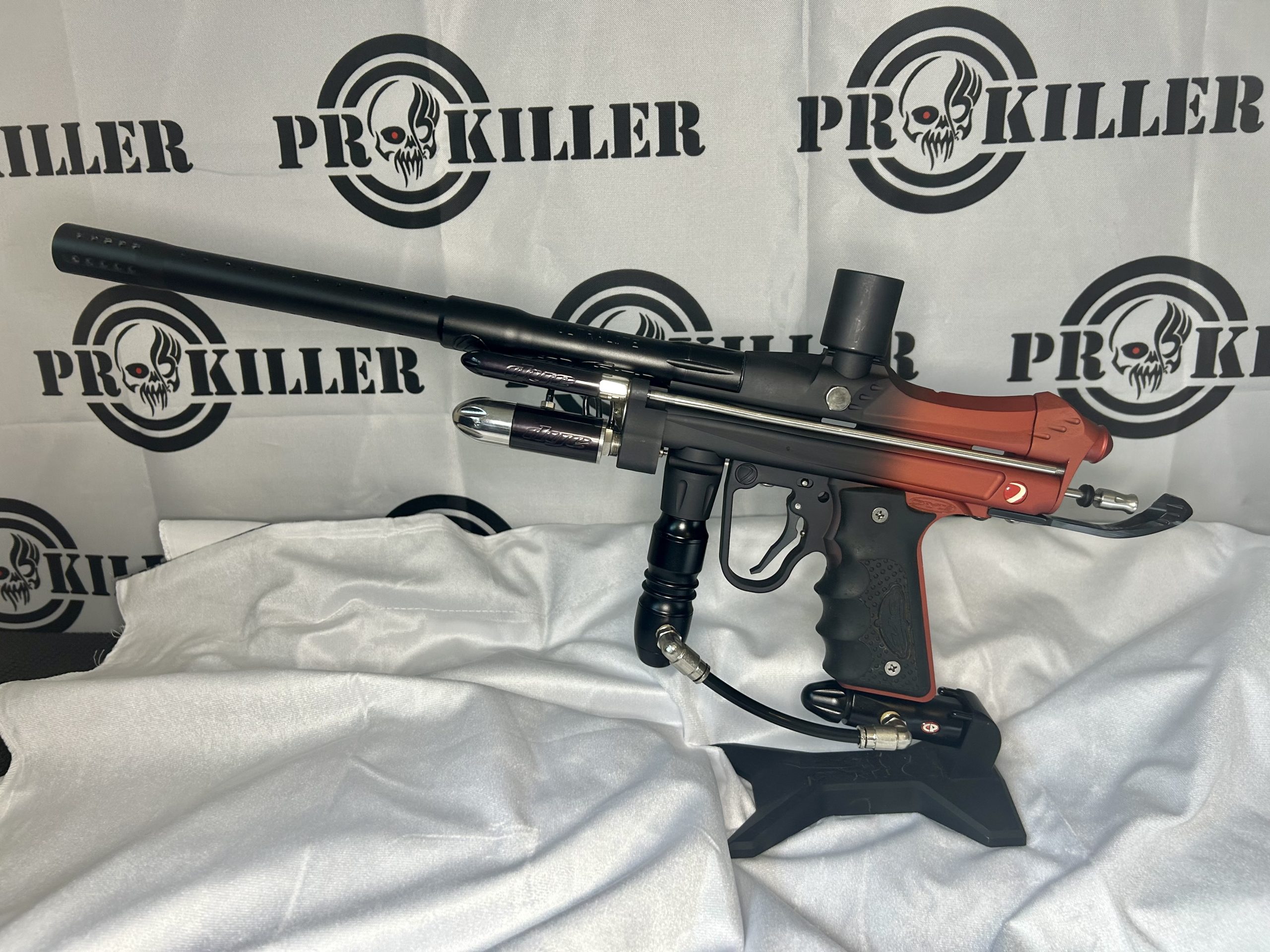 OG Dye Reflex Autococker In Factory Faded Dust RedBlack Prokiller