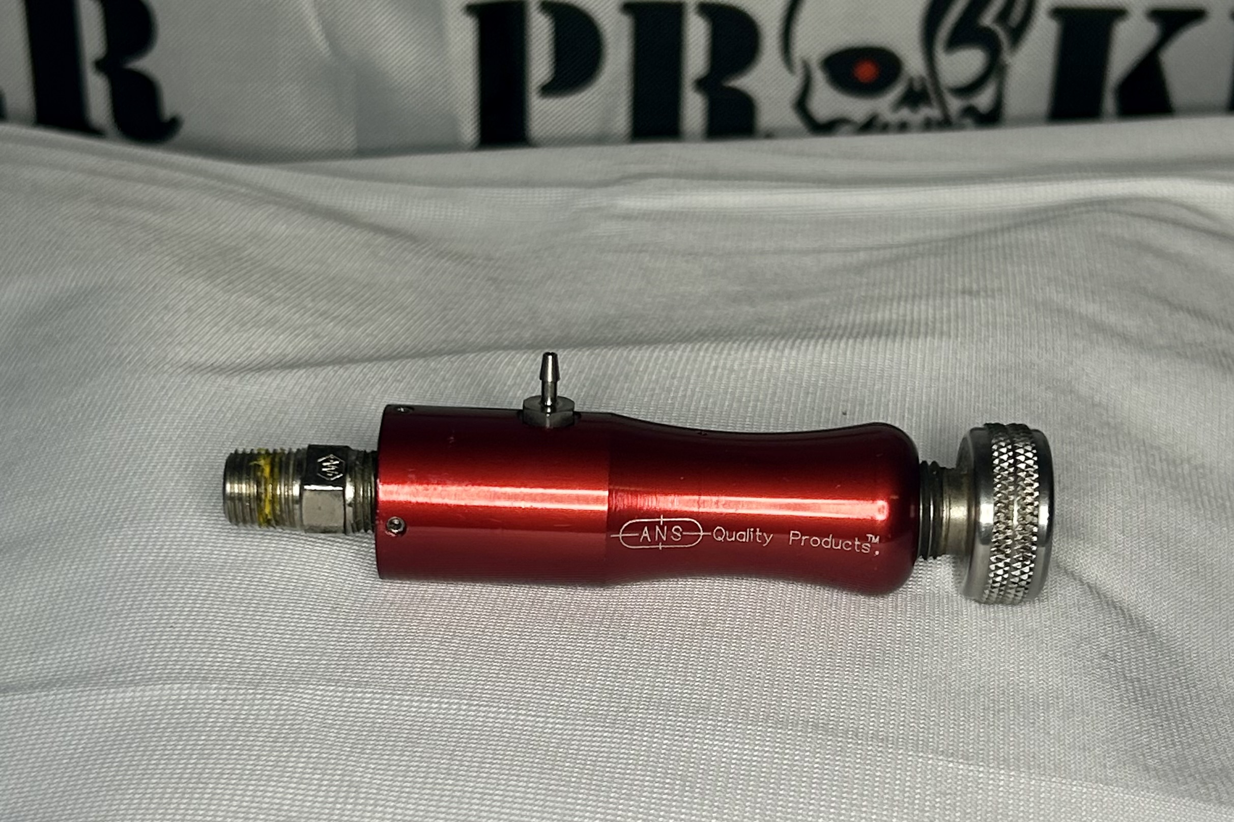 ANS Quality Products Jackhammer2 LPR Reg In Polished Red Prokiller Paintball Autococker