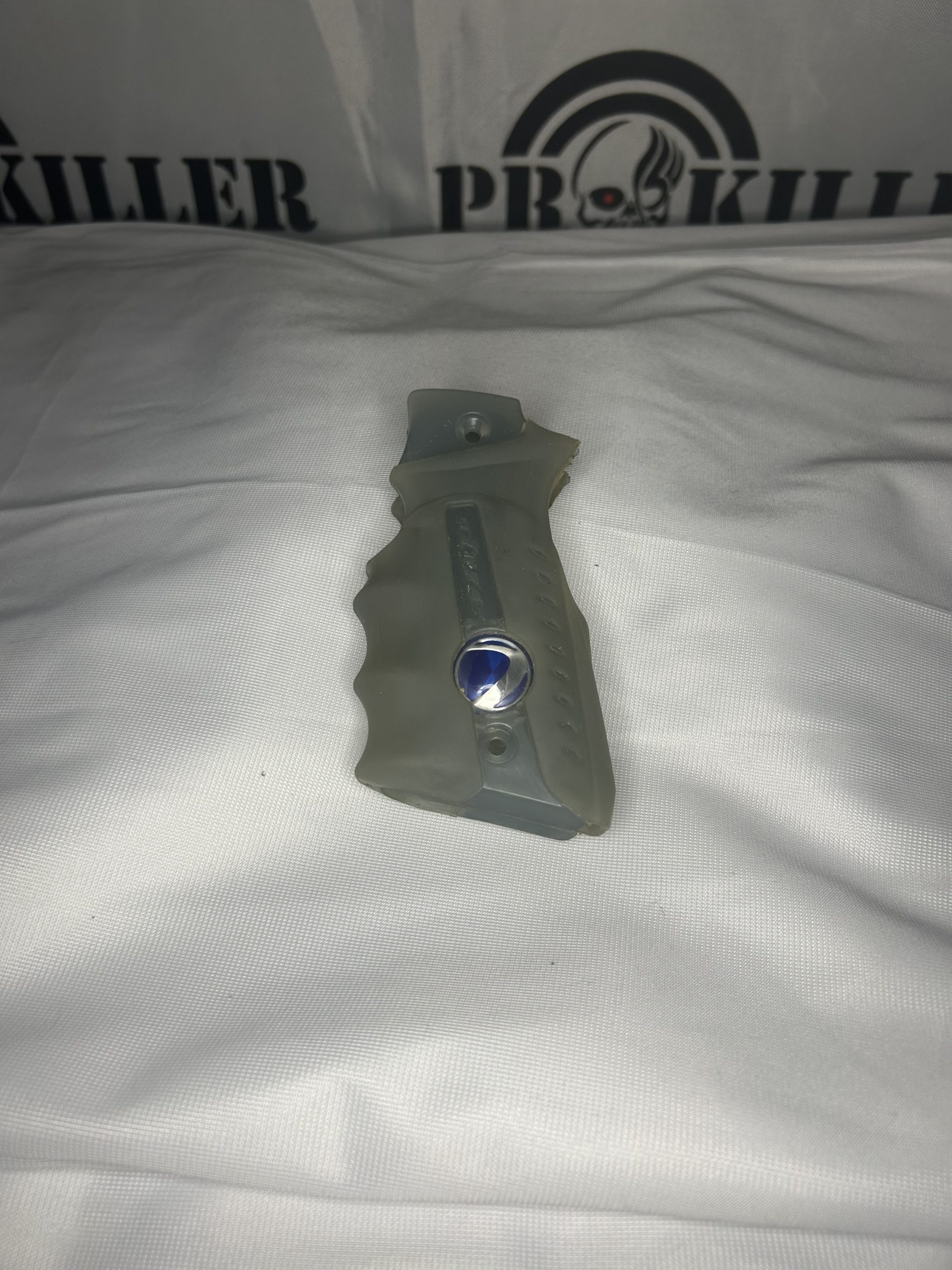 OG Dye Sticky Grips by Dye Precision In Clear With Logo Jewels