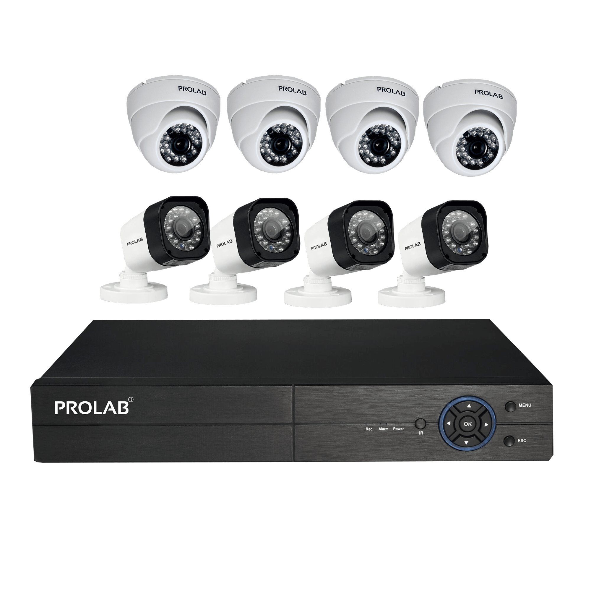 Prolab Super HD Home Security CCTV Kit 8 Channel Prolab