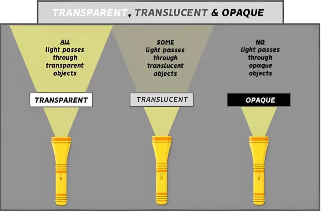 Transparency vs. Translucency: Key Differences ＆ Applications