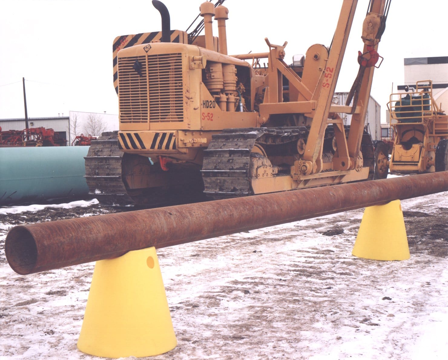 8"12" Standard (Yellow) Plastic Pipe Stands Proline Global