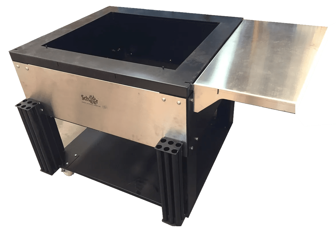 Cooktop Stands Black/Stainless Proline Equipment