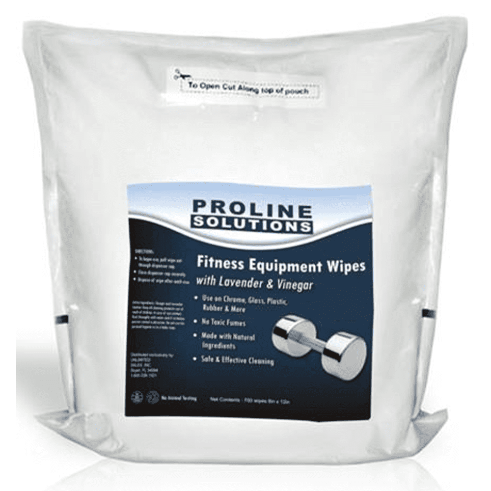 FITNESS EQUIPMENT WIPES PROLINE SOLUTIONS