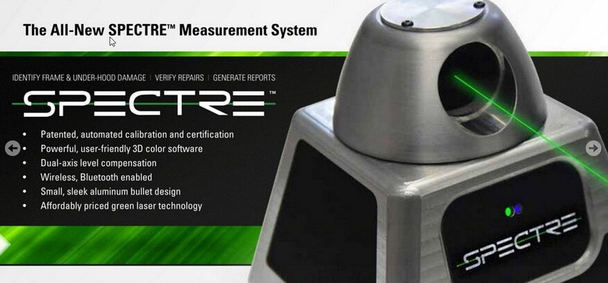Spectre Laser Electronic Measuring System Pro Line Systems