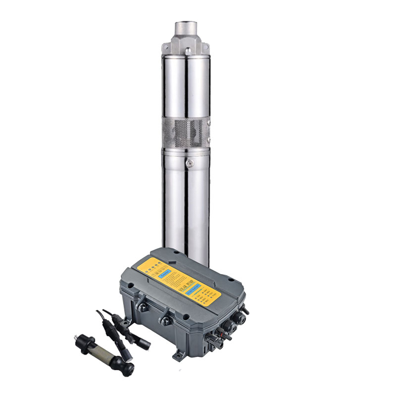 MAC AFRIC 3" 0.18 kw Solar Powered DC Borehole Pump Kit (excluding